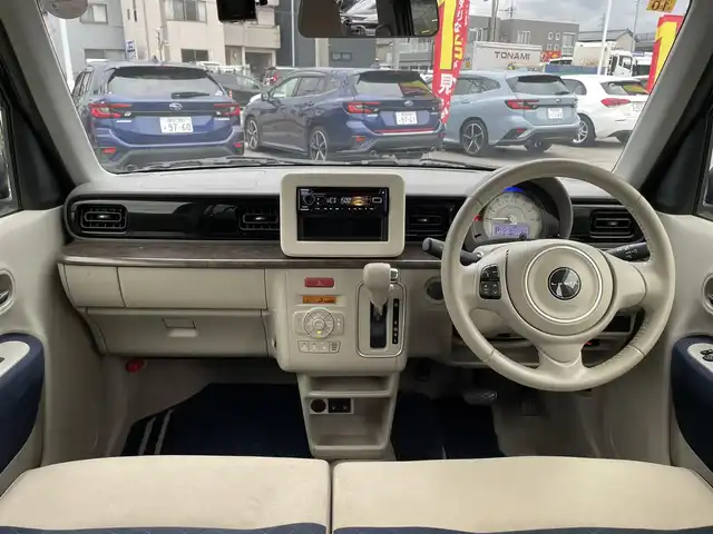 スズキ ラパン モード 石川県 2020(令2)年 4.3万km ノクターンブルーパール/ホワイト 2トーンルーフ スズキセーフティサポート/社外CD/シートヒーター/ドライブレコーダー/ETC/スマートキー/プッシュスタート/電動ミラー/ベンチシート