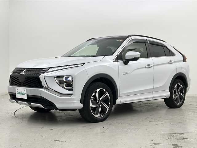 三菱 エクリプス クロス ＰＨＥＶ P 宮城県 2021(令3)年 3.9万km ホワイトダイヤモンド 禁煙車/サンルーフ/マルチアラウンドモニター/e-Assist/・衝突軽減ブレーキ/・レーンキープアシスト/・レーダークルーズコントロール/・オートハイビームアシスト/・ヘッドアップディスプレイ/・ブラインドスポットモニター/純正ディスプレイオーディオナビ/・BT.USB./フルセグTV/レザーシート/・前席パワーシート/・全席シートヒーター/パドルシフト/ステアリングヒーター/ステアリングスイッチ/LEDヘッドライト/フォグランプ/アイドリングストップ/横滑り防止装置/ETC/プッシュスタート/スマートキー/純正18インチアルミホイール/フロアマット