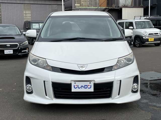トヨタ エスティマ アエラス プレミアムエディション 宮城県 2013(平25)年 9.5万km ホワイトパールクリスタルシャイン (株)IDOMが運営する【じしゃロン仙台店】の自社ローン対象車両になります。こちらは現金ご利用時の価格です。自社ローンご希望の方は別途その旨お申付け下さい。/ハーフレザーシート/両側パワースライドドア/HDDナビ/フルセグ/Bluetooth/バックカメラ/ETC/クルコン/HIDヘッドライト/TEIN製車高調＆減衰力調整