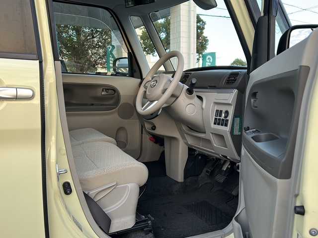 ダイハツ タント X SAⅡ 兵庫県 2015(平27)年 8.4万km コットンアイボリー 取扱説明書/保証書/社外ナビ（FM/AM/CD/Bluetooth/ワンセグ）/プッシュスタート/スマートキー×２/ETC/片側パワースライドドア/レーンキープアシスト/衝突軽減ブレーキ/コーナーセンサー/サンシェード/純正フロアマット