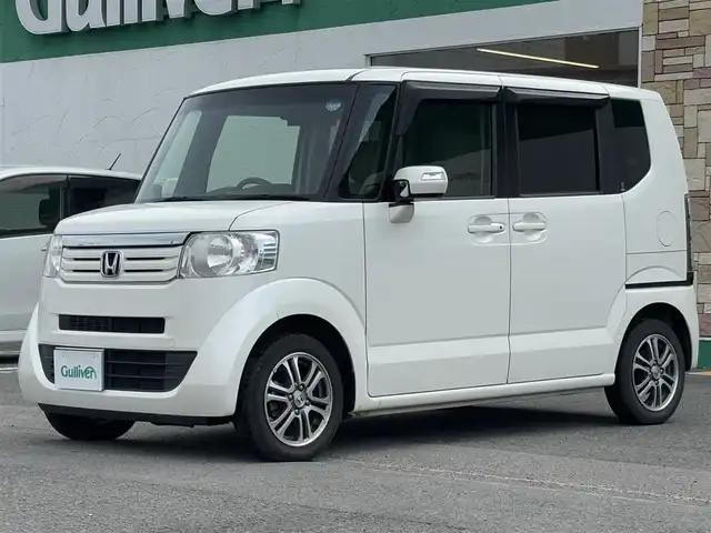 ホンダ Ｎ ＢＯＸ ＋ G Lパッケージ 徳島県 2014(平26)年 11.7万km プレミアムホワイトパール ・社外オーディオ（ＦＭＡＭ・ＢＴオーディオ）/・両側パワースライドドア　/・ＥＴＣ　/・横滑り防止　/・純正マット　/・スペアキー