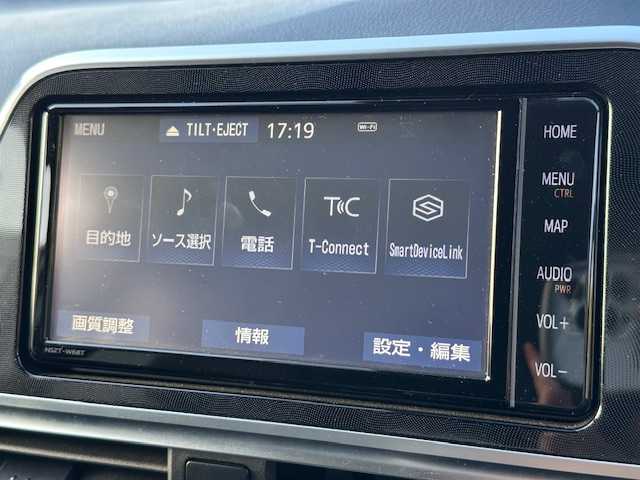 トヨタ シエンタ ハイブリッド G クエロ 大阪府 2021(令3)年 3.4万km ホワイトパールクリスタルシャイン ナビ　/フルセグ　/バックカメラ　/両側パワースライドドア　/クルーズコントロール　/前後コーナーセンサー　/ＬＥＤヘッドライト　/オートハイビーム　/革巻きハンドル　/ＥＴＣ　/フロアーマット　/衝突軽減ブレーキ