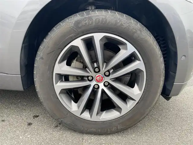 ジャガー Ｆペース R－スポーツ 福岡県 2020(令2)年 2.8万km グレー ・アダプティブクルーズコントロール/・純正HDDナビ/USB/Bluetooth/CD/DVD/AplleCarPlay/・全方位カメラ/・黒革シート/シートヒーター/・社外ドライブレコーダー/・フルセグ/・ETC/・純正19AW/・プッシュスタート/・パーキングアシスト/・アイドリングストップ/・スマートキー/・スペアキー/・パワーシート/・レーンキープアシスト/・オートライト/・LEDライト/・保証書/・取扱説明書