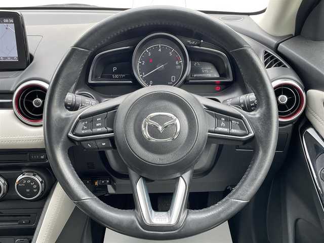マツダ デミオ XD ツーリング Lパッケージ 岩手県 2018(平30)年 5.4万km マシーングレープレミアムM 禁煙車/4WD/ディーゼル/純正エンジンスターター/前席シートヒーター/レーンキープアシスト/衝突軽減システム/横滑り防止装置/純正ナビ/→フルセグTV/Bluetooth/CD/DVD/FM/AM/AUX/バックカメラ/ヘッドアップディスプレイ/ステアリングスイッチ/クルーズコントロール/パドルシフト/オートライト/フォグライト/〇電動格納ミラー/〇ウィンカーミラー/〇ドアバイザー/〇フロアマット/〇USBポート2つ/〇シガーソケット/〇プッシュスタート/ETC/冬タイヤ社外アルミホイール車載