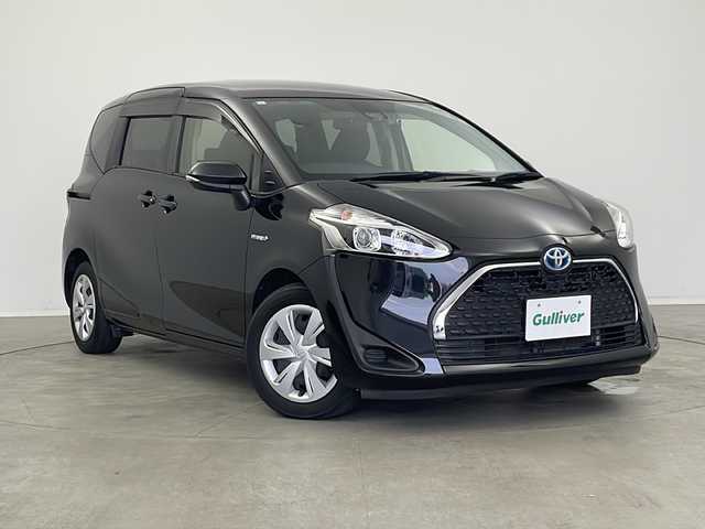 トヨタ シエンタ ハイブリッド G 新潟県 2019(令1)年 6.8万km ブラックマイカ アルパイン7インチナビ/(7WZ)/(CD.DVD.SD.フルセグ.Bluetooth)/アルパインフリップダウンモニター/バックカメラ/両側パワースライドドア/トヨタセーフティセンス/・プリクラッシュセーフティ/・レーンキープアシスト/・オートマチックハイビーム/クルーズコントロール/キセノンオートライト/ステアリングリモコン/EVモード/ドライブレコーダー/プッシュスタート/スマートキー×2/フロアマット