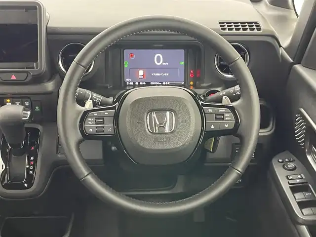 ホンダ Ｎ ＢＯＸ カスタム ターボ 愛知県 2025(令7)年 0.1万km クリスタルブラックパール ホンダセンシング　ホンダコネクトナビ装着パッケージ　衝突軽減　レーンキープ　追従クルコン　誤発進抑制　オートハイビーム　両側電動スライドドア　シートヒーター　パドルシフト　プッシュスタート　禁煙車