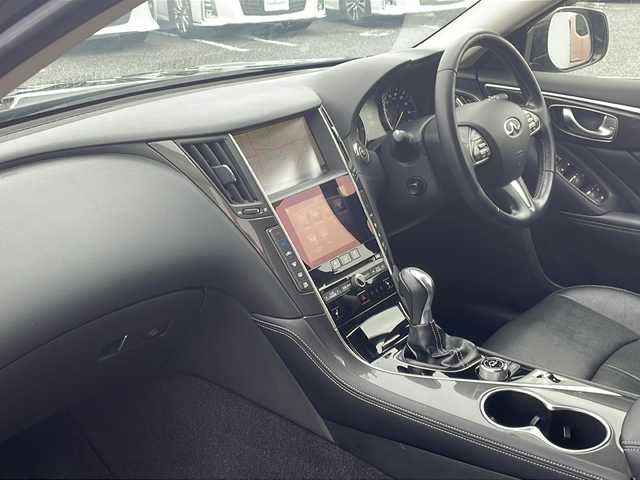 日産 スカイライン ハイブリッド 350GT Type P 千葉県 2014(平26)年 7.4万km 黒 ナビ 全方位カメラ 黒革シート 電動シート シートヒーター レーダークルーズ ビルトインETC BT USB musicbox DRIVEMODE 17インチAW 前後ソナー HID オートライト