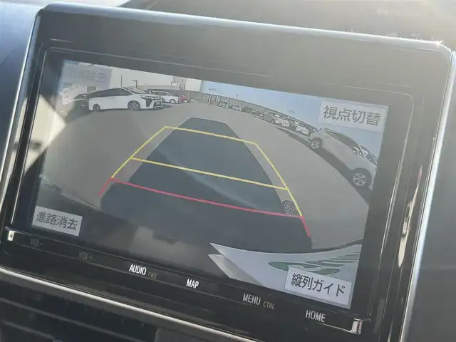 トヨタ エスクァイア ハイブリッド Gi 山形県 2019(平31)年 9.8万km スパークリングブラックパールクリスタルシャイン トヨタセーフティセンス/純正SDナビ/　　【CD DVD BT フルセグ】/バックカメラ/両側パワースライドドア/クルーズコントロール/LEDオートヘッドライト/ソフトレザーシート/シートヒーター/純正15インチアルミホイール/ドライブレコーダー/ステアリングスイッチ/電動格納ウィンカーミラー/フォグランプ/WAC/スマートキー/ETC