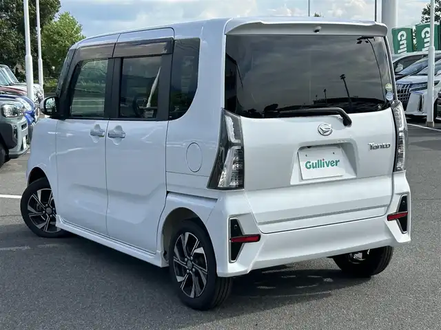 ダイハツ タント カスタム X セレクション 奈良県 2020(令2)年 4.3万km シャイニングホワイトパール 純正ナビ/フルセグテレビ/バックカメラ/ＤＶＤ再生/プッシュスタート/シートヒーター/純正フロアマット/両側パワースライドドア/純正ＡＷ/前後コーナーセンサー/純正ドライブレコーダー/アイドリングストップ/スマートキー
