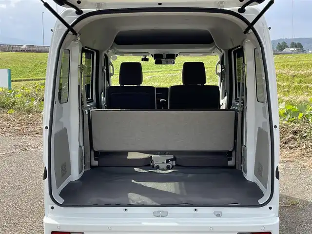 スズキ エブリイ PC 新潟県 2025(令7)年 0.2万km スペリアホワイト 4WD/社外SDナビ(AVN-LBS01)/BT/バックカメラ/ドライブレコーダー/衝突被害軽減ブレーキ/レーンキープアシスト/運転席シートヒーター/コーナーセンサー/リモコンキー /LEDヘッドライト/オートライト/オートハイビーム