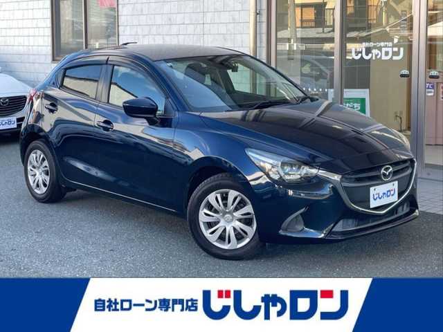 マツダ デミオ 13S 愛知県 2016(平28)年 6.5万km ディープクリスタルブルーマイカ 【(株)IDOMが運営する【じしゃロン豊川店】の自社ローン対象車両になります。こちらは現金ご利用時の価格です。自社ローンご希望の方は別途その旨お申付け下さい。】/スマートシティブレーキサポート/純正マツダコネクトナビ/　ラジオ/フルセグTV/BT/CD/DVD/バックカメラ/シートヒーター/ETC/ドライブレコーダー/アイドリングストップ/横滑り防止装置/HIDヘッドライト/オートライト/スマートキー/プッシュスタート/取扱説明書/保証書/スペアキー