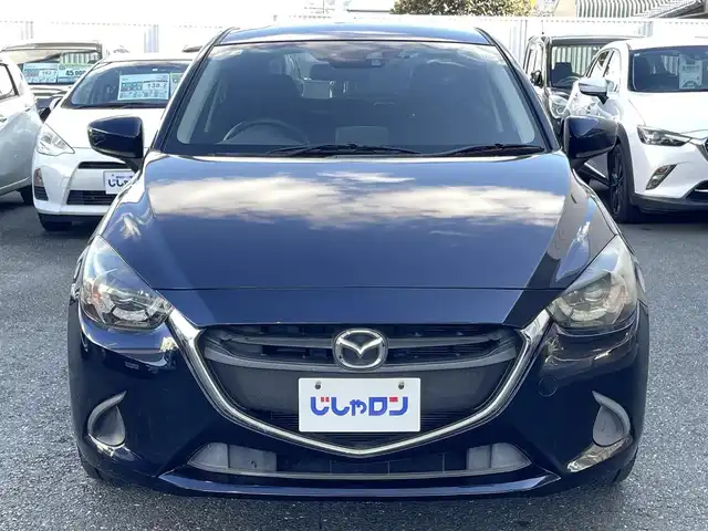 マツダ デミオ 13S 愛知県 2016(平28)年 6.5万km ディープクリスタルブルーマイカ 【(株)IDOMが運営する【じしゃロン豊川店】の自社ローン対象車両になります。こちらは現金ご利用時の価格です。自社ローンご希望の方は別途その旨お申付け下さい。】/スマートシティブレーキサポート/純正マツダコネクトナビ/　ラジオ/フルセグTV/BT/CD/DVD/バックカメラ/シートヒーター/ETC/ドライブレコーダー/アイドリングストップ/横滑り防止装置/HIDヘッドライト/オートライト/スマートキー/プッシュスタート/取扱説明書/保証書/スペアキー