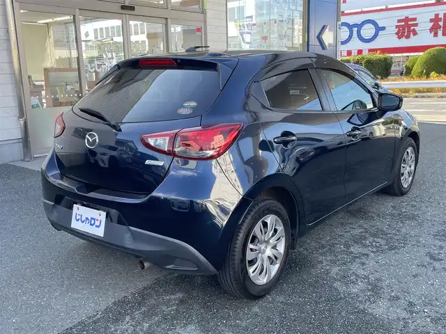 マツダ デミオ 13S 愛知県 2016(平28)年 6.5万km ディープクリスタルブルーマイカ 【(株)IDOMが運営する【じしゃロン豊川店】の自社ローン対象車両になります。こちらは現金ご利用時の価格です。自社ローンご希望の方は別途その旨お申付け下さい。】/スマートシティブレーキサポート/純正マツダコネクトナビ/　ラジオ/フルセグTV/BT/CD/DVD/バックカメラ/シートヒーター/ETC/ドライブレコーダー/アイドリングストップ/横滑り防止装置/HIDヘッドライト/オートライト/スマートキー/プッシュスタート/取扱説明書/保証書/スペアキー