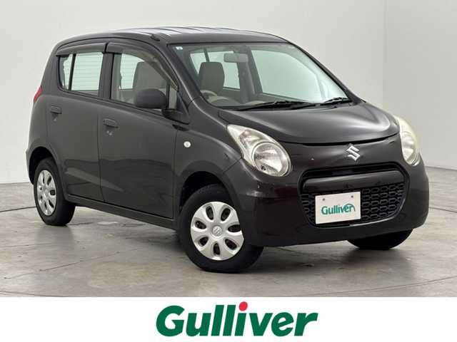 スズキ アルト F 福岡県 2013(平25)年 7.3万km アーバンブラウンパールメタリック 社外ナビ／ワンセグＴＶ／ＣＤ　/バックカメラ　/ＥＴＣ　/リモコンキー　/フォグランプ　/社外フロアマット　/ドアバイザー　/マニュアルエアコン　/ＡＢＳ　/パワーステアリング　/パワーウィンドウ