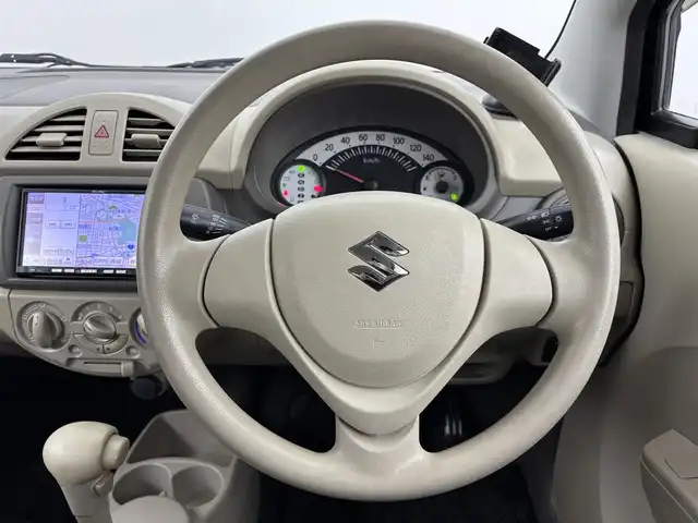 スズキ アルト F 福岡県 2013(平25)年 7.3万km アーバンブラウンパールメタリック 社外ナビ／ワンセグＴＶ／ＣＤ　/バックカメラ　/ＥＴＣ　/リモコンキー　/フォグランプ　/社外フロアマット　/ドアバイザー　/マニュアルエアコン　/ＡＢＳ　/パワーステアリング　/パワーウィンドウ