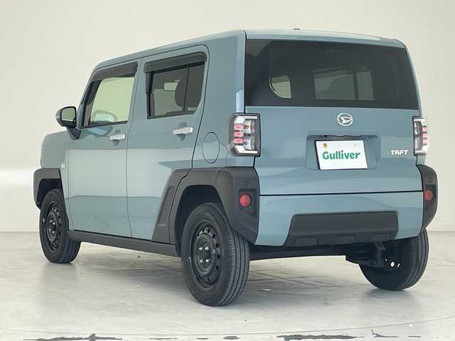 ダイハツ タフト X 沖縄県 2021(令3)年 0.8万km レイクブルーメタリック 純正ナビ　【NSZN-W71D】/（ラジオ、ＤＶＤ、ＣＤ、Ｂｌｕｅｔｏｏｔｈ、ＳＤ、フルセグTV）/パノラマモニター/ドライブレコーダー/コーナーセンサー/ガラスルーフ/ＬＥＤヘッドライト/オートライト/レーンキープアシスト/純正フロアマット/オートマチックハイビーム/アイドリングストップ/スマートキー/プッシュスタート