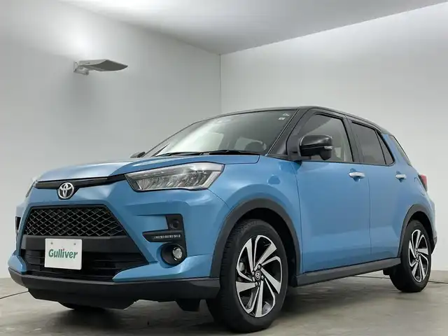 トヨタ ライズ Z 岡山県 2021(令3)年 2.5万km ブラックマイカメタリック/ターコイズブルーマイカメタリック 純正９インチナビ　衝突軽減ブレーキシステム　レーダークルーズコントロール　ビルトインＥＴＣ２．０　シートヒーター　ドライブレコーダー　ＬＥＤライト　バックカメラ　ドライブレコーダー　フルセグＴＶ