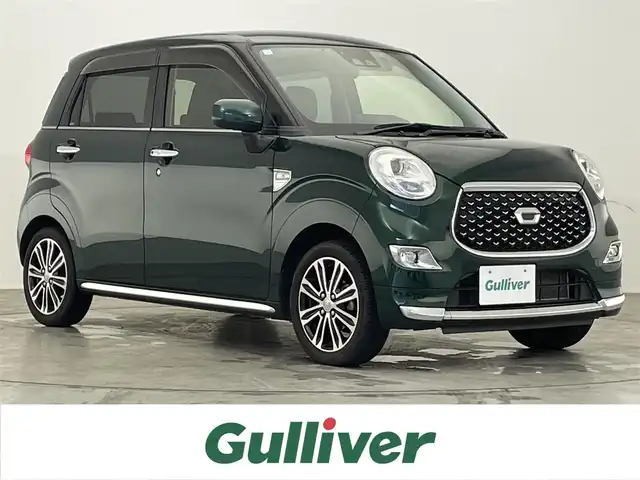 ダイハツ キャスト スタイル GプライムコレSAⅢ 滋賀県 2019(平31)年 4.2万km ダークエメラルドマイカ 純正８型ナビ/Bluetooth/USB/iPod/全方位カメラ/レーンキープアシスト/オートマチックハイビーム/衝突軽減ブレーキ/LEDヘッドライト/シートヒーター/ステアリングリモコン/スマートアシストIII/純正15AW/ドライブレコーダー/ETC/アイドリングストップ/プッシュスタート/スマートキー