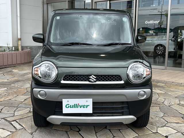 スズキ ハスラー G 静岡県 2019(令1)年 4.9万km 緑 社外ナビ/・Bluetooth/・フルセグTV/・CD/DVD/・SD//主要装備/・プッシュスタート/・ETC車載器/・ドライブレコーダー/・衝突被害軽減システム/・レーンキープアシスト/・アイドリングストップ/・横滑り防止/・前席シートヒーター/・純正フロアマット/・スマートキー/・スペアキー/・ドアバイザー