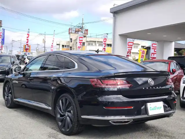 フォルクスワーゲン アルテオン TSI 4モーション Rラインアドバンス 熊本県 2019(平31)年 5.2万km 黒 サンルーフ/ＤＹＮＡＵＤＩＯサウンド　/純正ナビ/【フルセグTV/BT再生/CD/DVD/App-Connect】/全周囲カメラ/アダプティブクルーズコントロール/レーンアシスト/フロントアシスト/ブラインドスポットシステム/リアトラフィックアラート/ヘッドアップディスプレイ/パークアシスト/純正20インチアルミホイール/パドルシフト/全席シートヒーター/ドライブレコーダー前後/ETC2.0