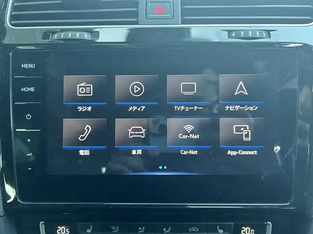 フォルクスワーゲン ゴルフ Ｒ 茨城県 2018(平30)年 4.7万km ラピスブルー 後期モデル/6MT車/純正9.2型SSDナビ/　(CD/DVD/App Connect)/フルセグTV/リアビューカメラ/ビルトインETC2.0/アダプティブクルーズコントロール/オプティカルパーキングシステム/プリクラッシュブレーキシステム/ブラインドスポットディテクション/レーンキープアシストシステム/パークディスタンスコントロール/プロアクティブオキュパントプロテクション/リアトラフィックアラート/LEDヘッドランプ/ダイナミックコーナリングランプ/IC付ターボ/本革巻きステアリング/ステアリングスイッチ/ロゴ入りブラック革シート/前席シートヒーター/運転席ドライビングポジションメモリー/プレトリア18インチアルミホイール/社外17インチAWスタッドレス積込/スマートエントリー/スタートシステム/禁煙車