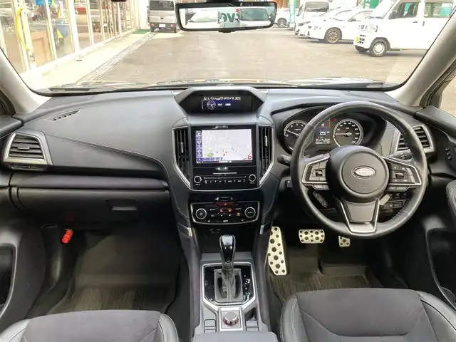 スバル フォレスター スポーツ 長崎県 2022(令4)年 7.3万km Ｄグリーン 新世代アイサイト/・衝突被害軽減ブレーキ/・レーダークルーズコントロール/・エマージェンシーレーンキープアシスト/・青信号お知らせ機能/・後方車両接近警報/デジタルインナーミラー/ハーフレザーシート/ダイヤトーンサウンドナビ【NR-MZ300BIN-F-4】/・Bluetooth接続/・フルセグTV/・DVD再生/・AUX/バックカメラ/サイドカメラ/フロントカメラ/ドライブレコーダー/メモリ付きパワーバックドア/パワーシート(D席/N席)/シートヒーター(D席/N席)/電子パーキング/オートホールド機能/X-MODE/革巻きステアリング/ステアリングスイッチ/パドルシフト/MTモード付AT
