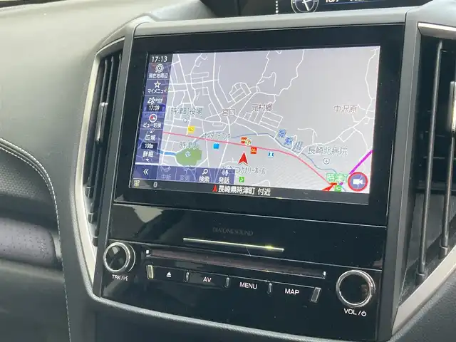 スバル フォレスター スポーツ 長崎県 2022(令4)年 7.3万km Ｄグリーン 新世代アイサイト/・衝突被害軽減ブレーキ/・レーダークルーズコントロール/・エマージェンシーレーンキープアシスト/・青信号お知らせ機能/・後方車両接近警報/デジタルインナーミラー/ハーフレザーシート/ダイヤトーンサウンドナビ【NR-MZ300BIN-F-4】/・Bluetooth接続/・フルセグTV/・DVD再生/・AUX/バックカメラ/サイドカメラ/フロントカメラ/ドライブレコーダー/メモリ付きパワーバックドア/パワーシート(D席/N席)/シートヒーター(D席/N席)/電子パーキング/オートホールド機能/X-MODE/革巻きステアリング/ステアリングスイッチ/パドルシフト/MTモード付AT
