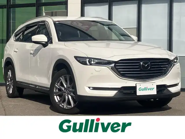 マツダ ＣＸ－８ XD プロアクティブ Sパッケージ 道南・函館 2020(令2)年 12.2万km スノーフレイクホワイトパールマイカ /純正SDナビ//フルセグTV//TVキャンセラー//純正エンジンスターター//社外ドライブレコーダー前後//夏冬タイヤ//全方位カメラ//ワンオーナー//ディーゼルターボ//レザーシート//前席パワーシート//シートヒーター//革巻きステアリング//ステアリングヒーター//パワーバックドア//レーダークルーズコントロール//レーンキープアシスト//HLA//アイドリングストップ//アダプティブLEDヘッドライト//フォグランプ