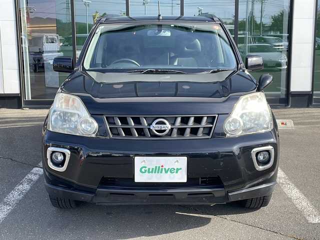 日産 エクストレイル 20Xtt 道東・釧路十勝 2010(平22)年 11万km ダイヤモンドブラック ・4WD/・純正SDナビ/（CD・DVD・BT・ラジオ・Music Box）/・バックカメラ/・クルーズコントロール/・ダウンヒルアシスト/・VDC/・ETC/・革巻きステアリング/・ステアリングスイッチ/・オートライト/・フォグライト/・カプロンシート/・シートヒーター/・電格ミラー/・スマートキー