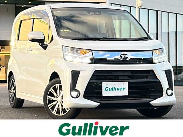 ダイハツ ムーヴ カスタム X LTD SAⅢ 佐賀県 2017(平29)年 5.2万km パールホワイトⅢ ワンオーナー/純正8インチナビ　/バックカメラ　/プリクラッシュ/レーンキープアシスト/オートハイビーム/ドライブレコーダー　/ＥＴＣ　/プッシュスタート/ＬＥＤヘッドライト/フォグライト/純正アルミホイール　　