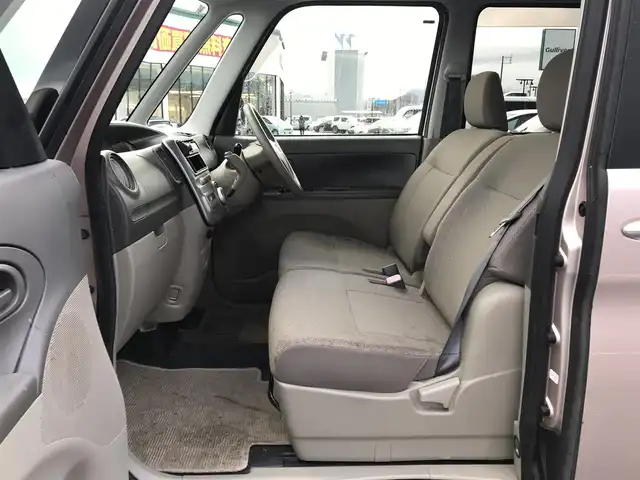 ダイハツ タント G 鳥取県 2011(平23)年 7.3万km ライトローズマイカメタリック ワンオーナー/４・W・D/社外CDオーディオ/片側パワースライドドア/ハロゲンヘットライト/純正14インチアルミホイール/純正フロアマット/スマートキー/ドアバイザー/保証書・取扱説明書