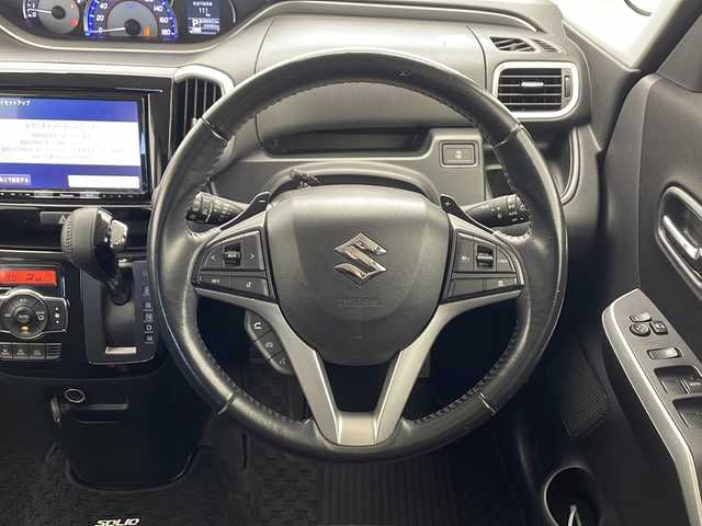 スズキ ソリオ バンディット HV MV 千葉県 2018(平30)年 4.3万km ミッドナイトバイオレットメタリック 衝突軽減/横滑り防止/W＋サイドエアバック/カーテンエアバック/レーンキープアシスト/コーナーセンサー/追従クルーズコントロール/純正テレビナビ/BT/CD/DVD/USB/パワースライドドア/全方位カメラ/純正アルミホイール/ビルトインETC/ドライブレコーダー/シートヒーター