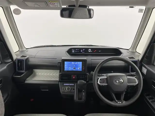 ダイハツ タント X 富山県 2022(令4)年 1.4万km ブラックマイカメタリック 純正ディスプレイオーディオ（AM/FM/DVD/BT/USB）/バックカメラ/片側パワースライドドア/D/N席シートヒーター/衝突被害軽減システム/コーナーセンサー/横滑り防止装置/アイドリングストップ/オートLEDライト/純正フロアマット/ステアリングスイッチ/スマートキー