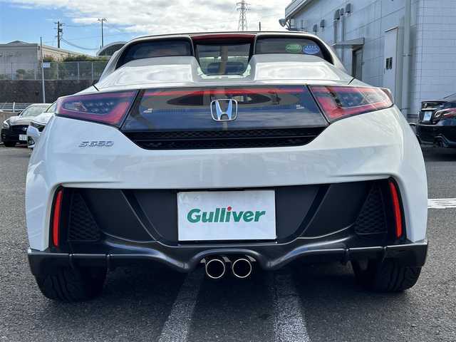 ホンダ Ｓ６６０ α 特別仕様車ブルーノレザーED 長崎県 2018(平30)年 1.2万km プレミアムスターホワイトP ワンオーナー車両/純正ディスプレイオーディオ（AM、FM、ハンズフリー）/バックカメラ/プッシュスタート/6MT/HDMI/革巻きステアリング/ステアリングリモコン/電動調整ミラー/茶革ハーフレザーシート/クルーズコントロール/オートライト/横滑り防止機能/ETC/無限フロアマット/無限ハードトップ/ソフトトップ（車載）/HKSマフラー/純正マフラー（車載）/スペアキー/取扱説明書/保証書