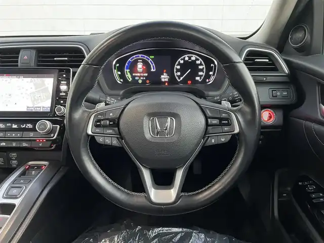 ホンダ インサイト EX 愛知県 2019(平31)年 8.9万km モダンスティールM ＲＳ－Ｒ車高調/レオンハルト１９インチアルミ/バックカメラ/ドライブレコーダー/純正ＳＤナビ/Ｂｌｕｅｔｏｏｔｈ/アダプティブクルーズコントロール/パドルシフト/前席パワーシート/前席シートヒーター/コーナーセンサー/ＥＴＣ