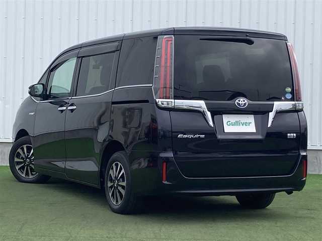トヨタ エスクァイア ハイブリッド Gi プレミアムパッケージ 愛知県 2018(平30)年 6万km スパークリングブラックパールクリスタルシャイン 純正9インチナビ/フルセグTV/Bluetooth/DVD/CD/両側パワースライドドア/前後ドライブレコーダー/衝突被害軽減ブレーキ/クルーズコントロール/レーンデパーチャーアラート/オートマチックハイビーム/ハーフレザーシート/シートヒーター/ステアリングヒーター/純正15インチアルミホイール