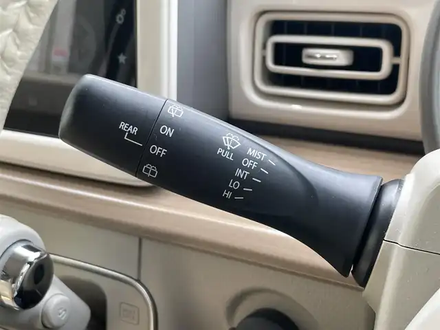 スズキ ラパン X 静岡県 2015(平27)年 5.6万km コフレピンクパールメタリック AIS検査済み4点/レーダーブレーキサポート /純正ナビ　/地デジ　/BT /USB /全方位カメラ　/運転席シートヒーター　/オートライト /純正１４インチAW /ETC /社外前後ドラレコ　/スマートキー  /スペアキー  /保証書　/取説