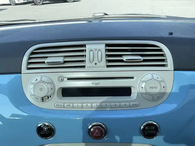 フィアット ５００ 1．2 8V ラウンジ 群馬県 2010(平22)年 4.1万km ライトブルー ワンオーナー/キーレス/ETC/サンルーフ/フォグランプ/保証書あり/取扱説明書あり/スペアキーあり