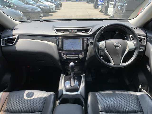 日産 エクストレイル 20X エマージェンシーブレーキ 福井県 2014(平26)年 5.9万km ダイヤモンドブラック (株)IDOMが運営する【じしゃロン福井店】の自社ローン専用車両になりますこちらは現金またはオートローンご利用時の価格です。自社ローンご希望の方は別途その旨お申付け下さい/純正ナビ/ETC/フルセグTV/バックカメラ/LEDヘッドライト/シートヒーター/フロアマット