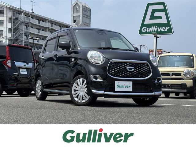 ダイハツ キャスト スタイル X リミテッド SAⅢ 大分県 2019(令1)年 5万km ブラックマイカメタリック ・社外ナビ(CD.BT.USB)/・バックカメラ/・ワンセグテレビ/・スマートアシスト/・リアセンサー/・シートヒーター/・オートエアコン/・オートライト/・スマートキー/・プッシュスタート/・フロアマット