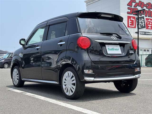 ダイハツ キャスト スタイル X リミテッド SAⅢ 大分県 2019(令1)年 5万km ブラックマイカメタリック ・社外ナビ(CD.BT.USB)/・バックカメラ/・ワンセグテレビ/・スマートアシスト/・リアセンサー/・シートヒーター/・オートエアコン/・オートライト/・スマートキー/・プッシュスタート/・フロアマット