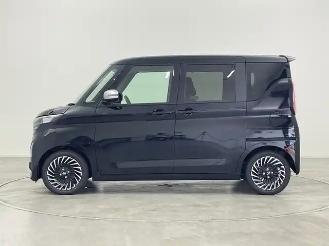 日産 ルークス HWS Gターボ アーバンクロム プロパイロットED 群馬県 2025(令7)年 0.1万km ブラック 純正９型ナビ　フルセグＴＶ　全周囲カメラ　プロパイロット　ハンズフリー両側電動スライドドア　衝突被害軽減ブレーキ　レーンアシスト　オートハイビーム　ＬＥＤヘッドライト／フォグライト　スマートキー　禁煙