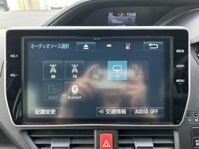 トヨタ ヴォクシー ZS 宮城県 2018(平30)年 5.5万km 黒 登録時走行距離　54656km/純正ナビ/CD/DVD/BT/TV/フリップダウンモニター/両側パワースライドドア/プリクラッシュセーフティ/クルーズコントロール/レーンキープアシスト/ETC2.0/バックカメラ/スマートキー/プッシュスタート/純正16インチAW/オートライト/ドアバイザー/ドアミラーウインカー