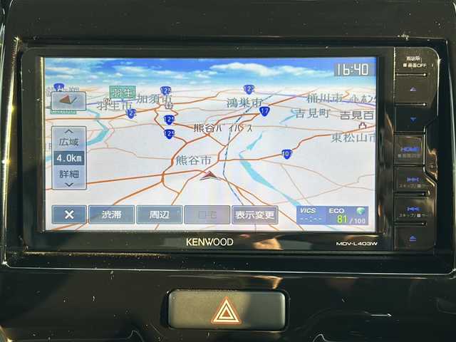 スズキ ハスラー Jスタイル Ⅱ 埼玉県 2016(平28)年 5.1万km クールカーキパールメタリック/ホワイト2トーンルーフ (株)IDOMが運営する【じしゃロン熊谷店】の自社ローン専用車両になりますこちらは現金またはオートローンご利用時の価格です。自社ローンご希望の方は別途その旨お申付け下さい/社外メモリーナビ　MDV-L403W/　CD/DVD/ワンセグ/USB/前方ドライブレコーダー/前席シートヒーター/ハーフレザーシート/純正フロアマット/ビルトインETC/アイドリングストップ/スマートキー/純正15インチAW