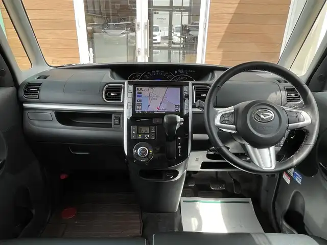 ダイハツ タント カスタムRS トップED LTD SAⅢ 宮崎県 2018(平30)年 7.5万km ブラックマイカメタリック 純正ナビ/Bluetooth/バックカメラ/全周囲カメラ/フルセグテレビ/ETC/ドライブレコーダー/両側パワースライドドア/シートヒーター/LEDヘッドライト/アイドリングストップ/純正15インチアルミ/純正フロアマット/スマートキー