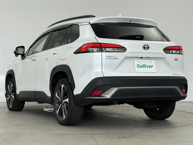 トヨタ カローラ クロス ハイブリッド Z 愛知県 2022(令4)年 5.8万km プラチナホワイトパールマイカ 純正9型DA(フルセグ、Bluetooth、AppleCarplay）/ETC/Bカメラ/ドラレコ前後/ACC/衝突軽減ブレーキ/レーンキープアシスト/オートハイビーム/LEDヘッドライト/パワーシート（D席）/パワーバックドア/シートヒーター（D+N)/ハーフレザーシート/ルーフレール/フォグライト/スマートキー/純正18インチAW/純正フロアマット/横滑り防止装置