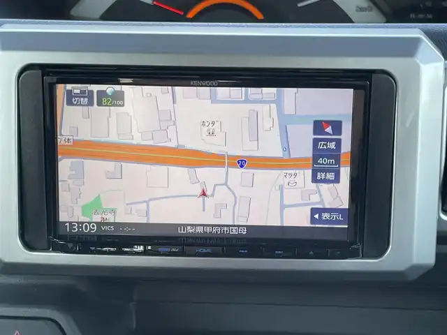 ダイハツ ウェイク L SA Ⅲ 山梨県 2018(平30)年 8.4万km ブラックマイカメタリック (株)IDOMが運営する【じしゃロン甲府店】の自社ローン専用車両になります。/こちらは現金またはオートローンご利用時の価格です。自社ローンご希望の方は別途その旨お申付け下さい/スマートアシストIII/衝突被害軽減ブレーキ/横滑り防止装置/アイドリングストップ/両側パワースライドドア/社外メモリーナビ（MDV-D305)/ワンセグTV/CD/SD/BTオーディオ/USB/バックカメラ/ステアリングリモコン/オートライト/オートマチックハイビーム/フォグランプ/新車時保証書/取扱説明書/ナビ取扱説明書