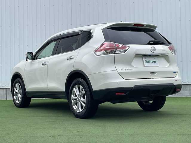 日産 エクストレイル 20X エマージェンシーブレーキ 香川県 2017(平29)年 6.3万km ブリリアントホワイトパール 純正7インチSDナビ/→フルセグ/CD/DVD/Bluetooth/AUX/バックカメラ/ハーフレザーシート/前席シートヒーター/エマージェンシーブレーキ/車線逸脱警報/踏み間違い防止アシスト/横滑り防止装置/LEDオートハイビーム/前後コーナーセンサー/純正17インチアルミ/革巻きステアリング/ステアリングリモコン/ビルトインETC/前方ドライブレコーダー/純正フロアマット/プッシュスタート/スマートキー/アイドリングストップ