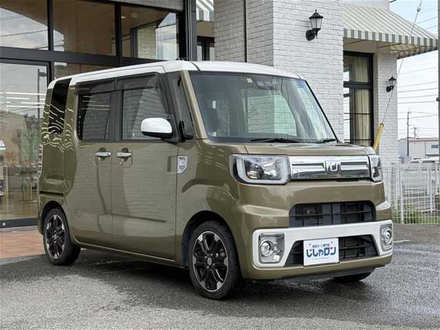 ダイハツ ウェイク G ターボ　レジャーエディション SA Ⅲ 高知県 2018(平30)年 9万km パールホワイトⅢ /オフビートカーキM (株)IDOMが運営する【じしゃロン高知店】の自社ローン専用車両になります。こちらは現金またはオートローンご利用時の価格です。自社ローンご希望の方は別途その旨お申付け下さい