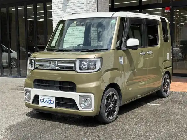 ダイハツ ウェイク G ターボ　レジャーエディション SA Ⅲ 高知県 2018(平30)年 9万km パールホワイトⅢ /オフビートカーキM (株)IDOMが運営する【じしゃロン高知店】の自社ローン専用車両になります。こちらは現金またはオートローンご利用時の価格です。自社ローンご希望の方は別途その旨お申付け下さい